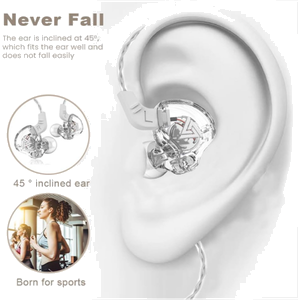 HiFi Sport Headphones in Ear Earphone for Running w/Mic view 2