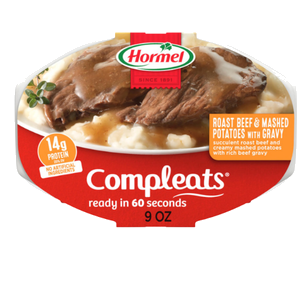 Hormel Compleats Roast Beef & Mashed Potatoes 9oz