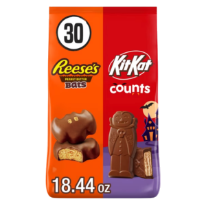 Kit Kat/Reese's Milk Chocolate, Halloween 18.44 oz (30 Pieces)