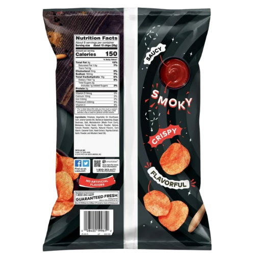 Lay's Barbecue Potato Chips, 7.75oz view 2