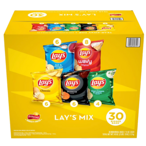 Lay's Mix Variety Pack Potato Chips, 30 pk.