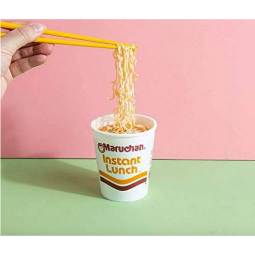 Maruchan Instant Lunch Hot & Spicy Shrimp Flavor Noodle Soup, 2.25 Oz view 2