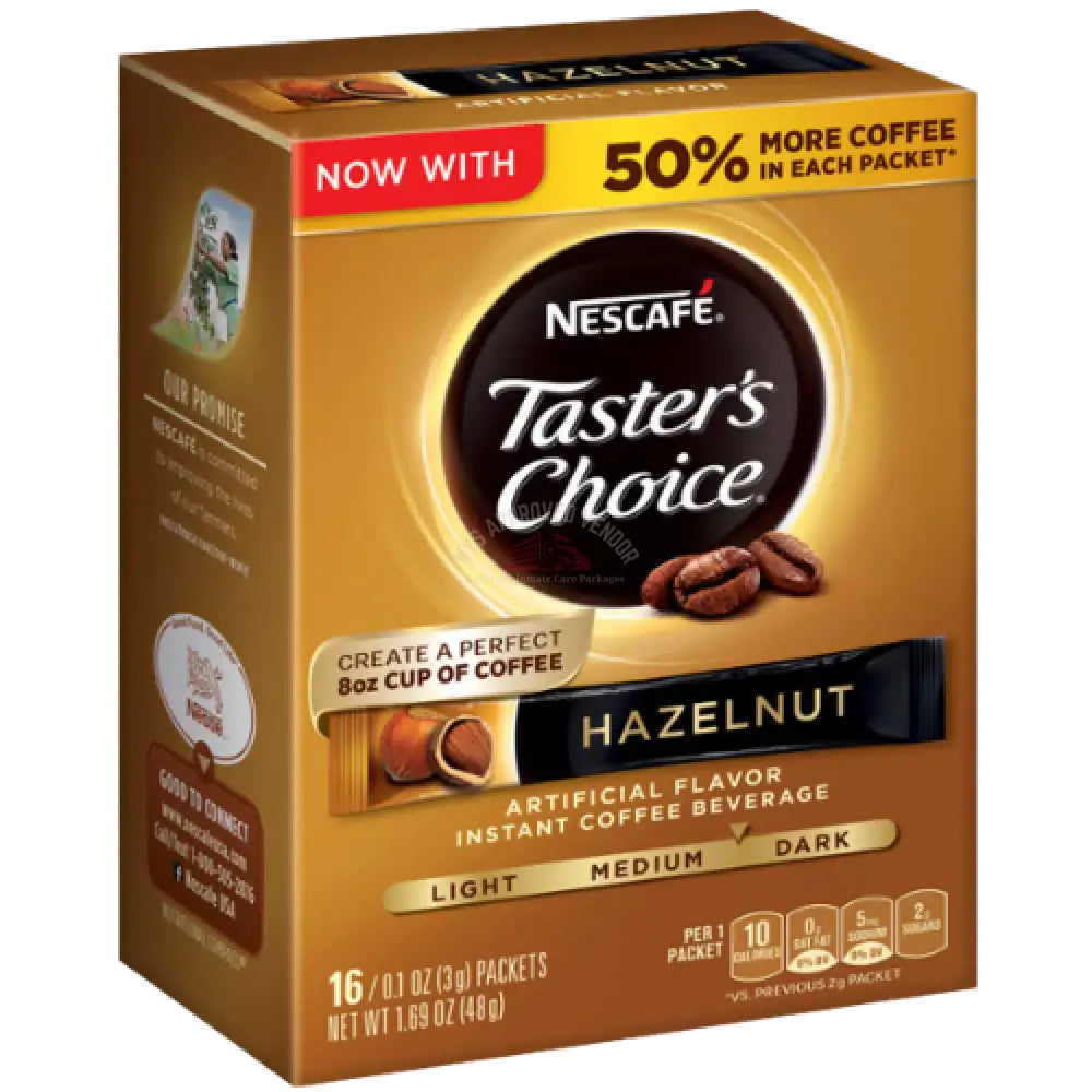 Nescafe Taster’s Choice Hazelnut Flavored 16ct Coffee