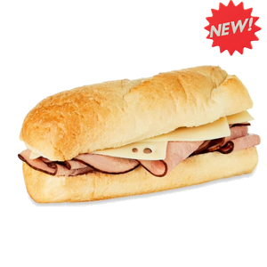 New York Deli Sub Sandwich, Half, 6.5oz, 1 Count (Fresh)