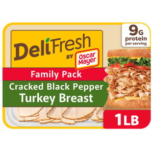 Oscar Mayer Cracked Black Pepper Turkey Breast, 16oz