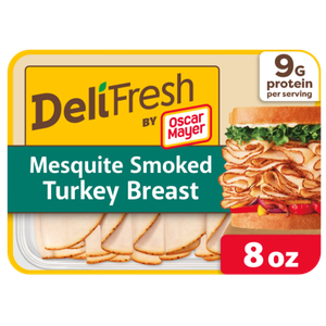 Oscar Mayer Deli Fresh Mesquite Smoked Turkey Breast Sliced Deli Meat, 8oz