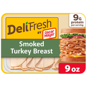 Oscar Mayer Deli Fresh Smoked Turkey Breast, 9oz
