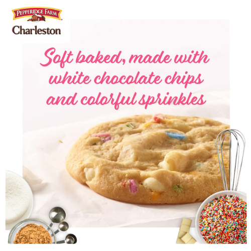 Pepperidge Farm Charleston Birthday Cake Cookies, 8.6oz view 2
