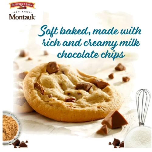 Pepperidge Farm Montauk Chocolate Chunk Cookies, 8.6oz view 2