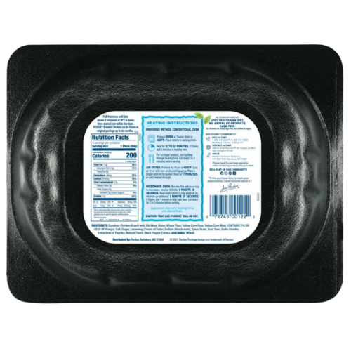 Perdue, Breaded Chicken Breast Cutlet Patties, 12oz. view 2