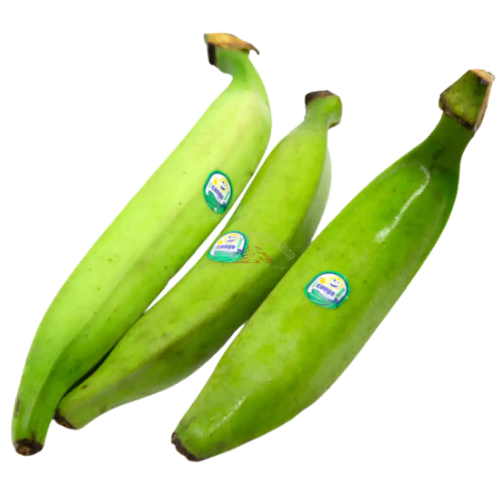 Plantains (Green) 3ct Fruit