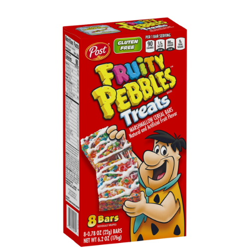 Post Fruity Pebbles Cereal Bars, 8ct view 2