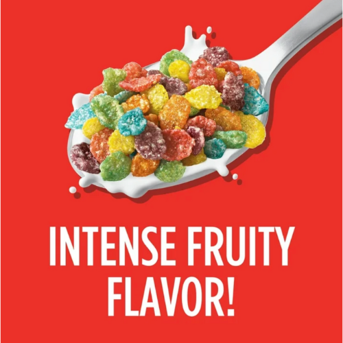 Post Fruity Pebbles, Sweetened Rice Cereal, 11 oz view 2