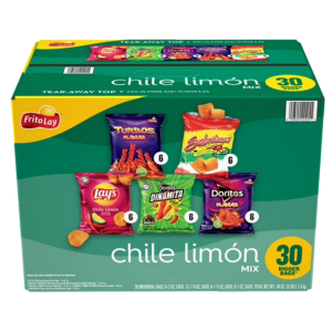 Sabritas Chile Limon Mix, Variety Pack Snacks, 30 pk.