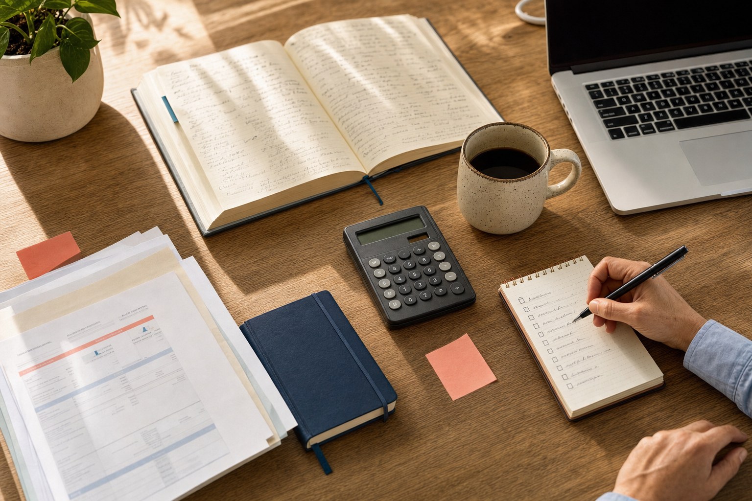 A tidy bookkeeping workspace