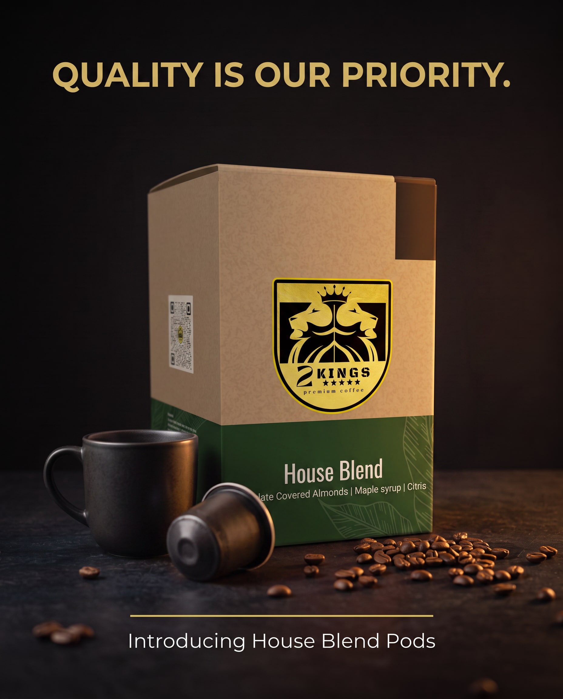 2 Kings - House Blend - Pods