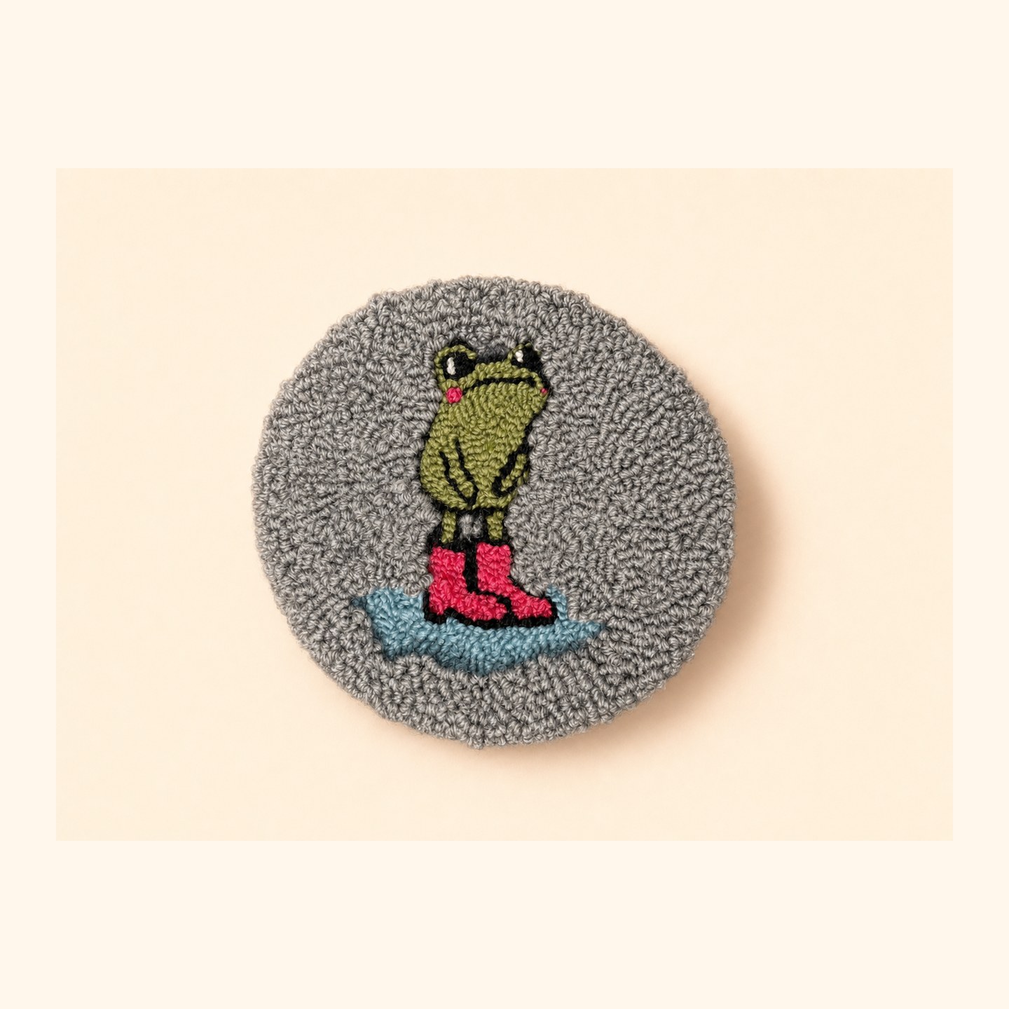 Frog Rain Boot Coaster