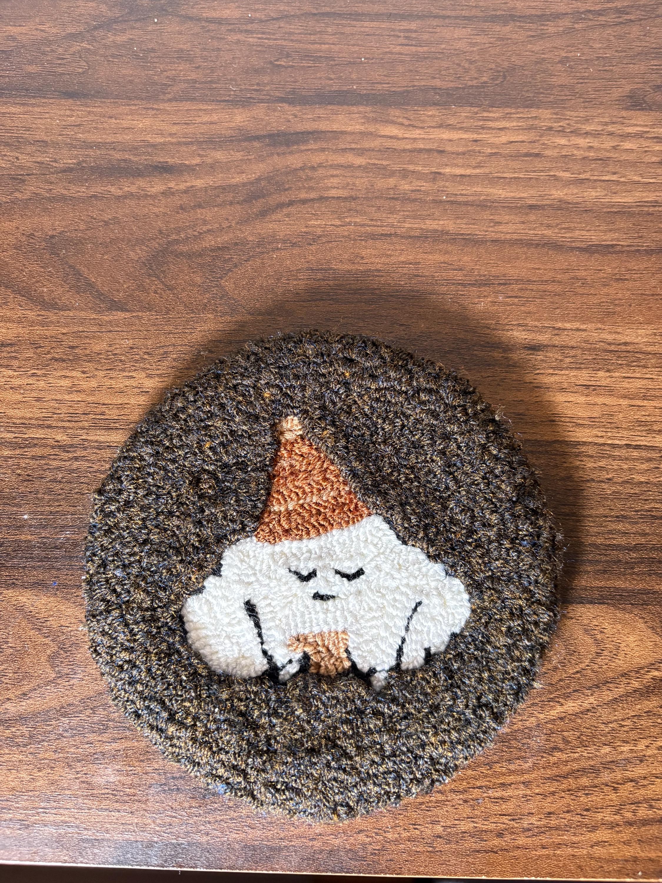 Cloud with Mug Coaster – Handmade Cozy Fall Home Décor