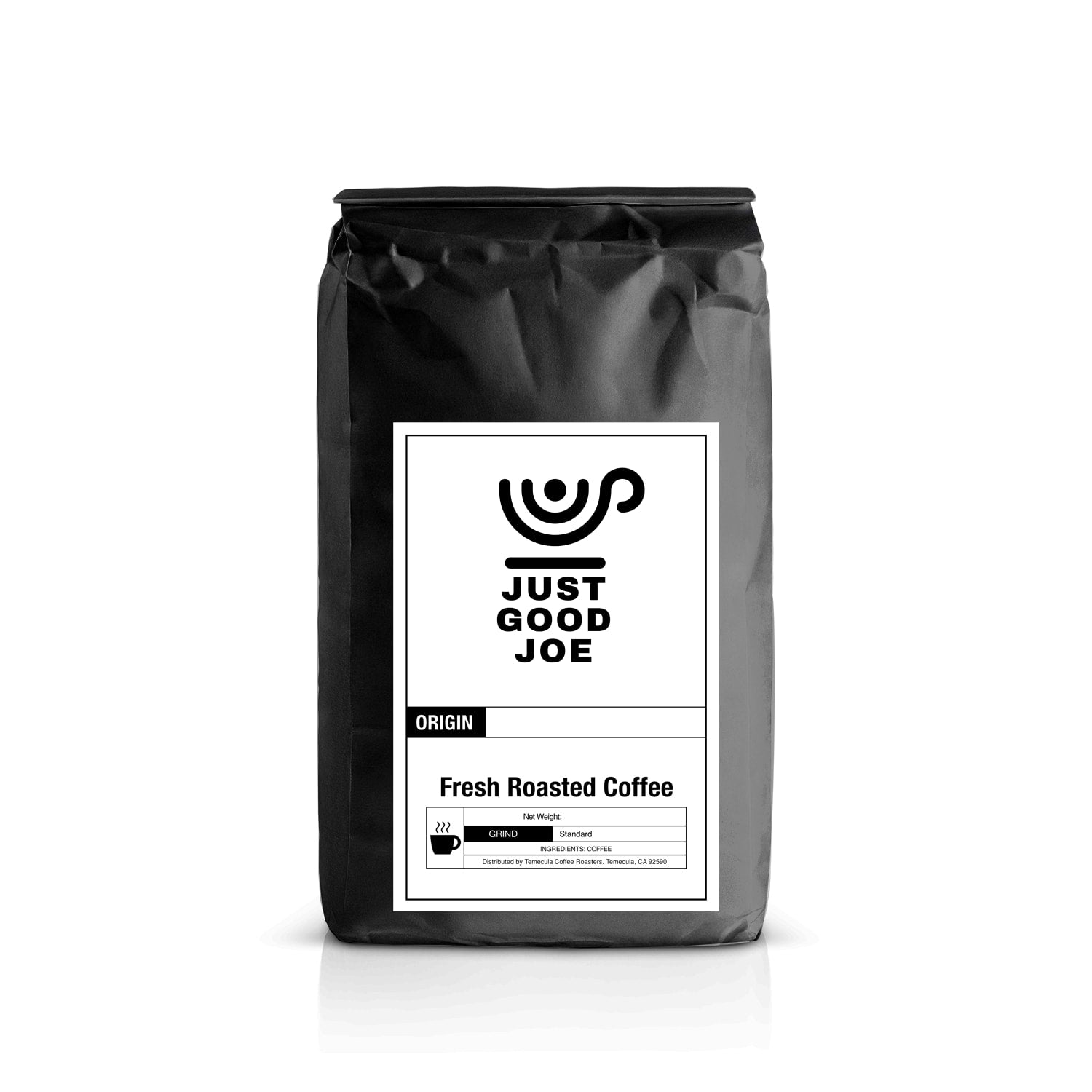 Just Good Joe Ethiopia Natural coffee packaging