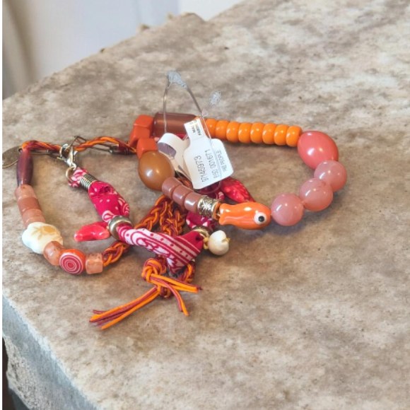 Colorful beaded bracelet set from ILK Shops