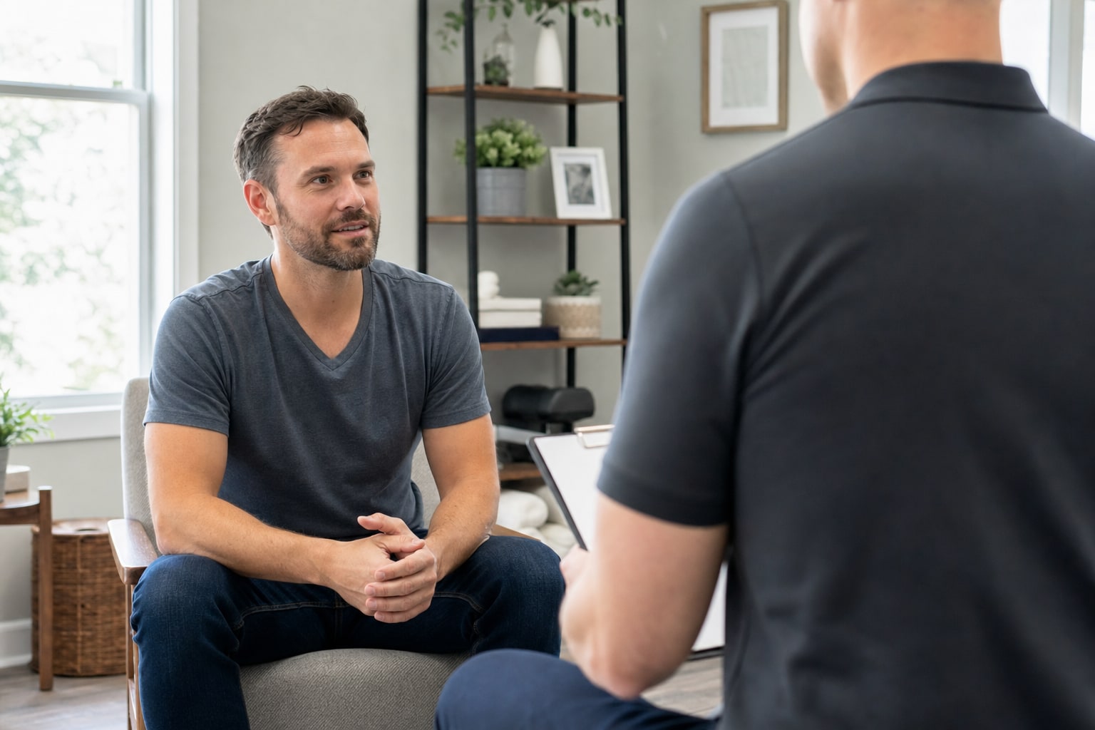 Chiropractic consultation