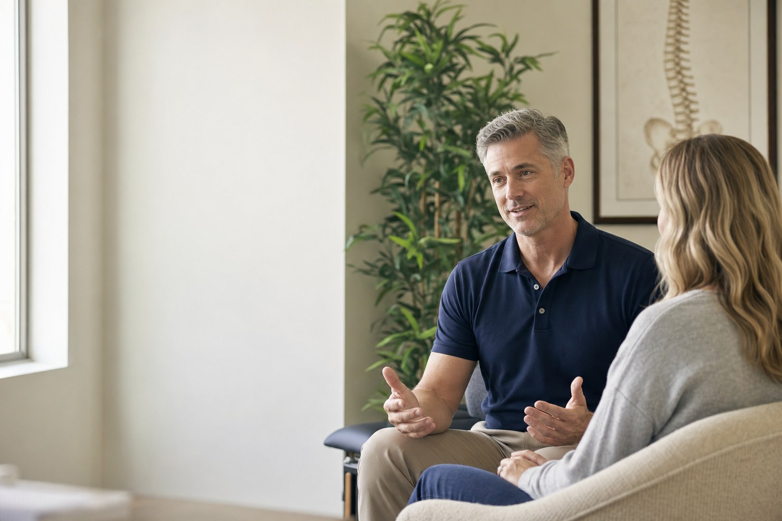 Chiropractic consultation