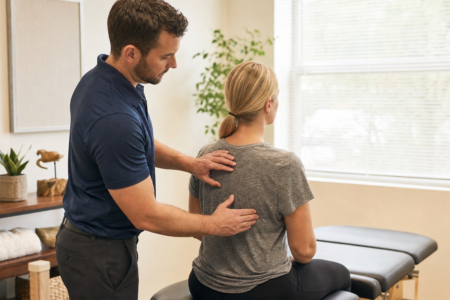 Chiropractic care consultation