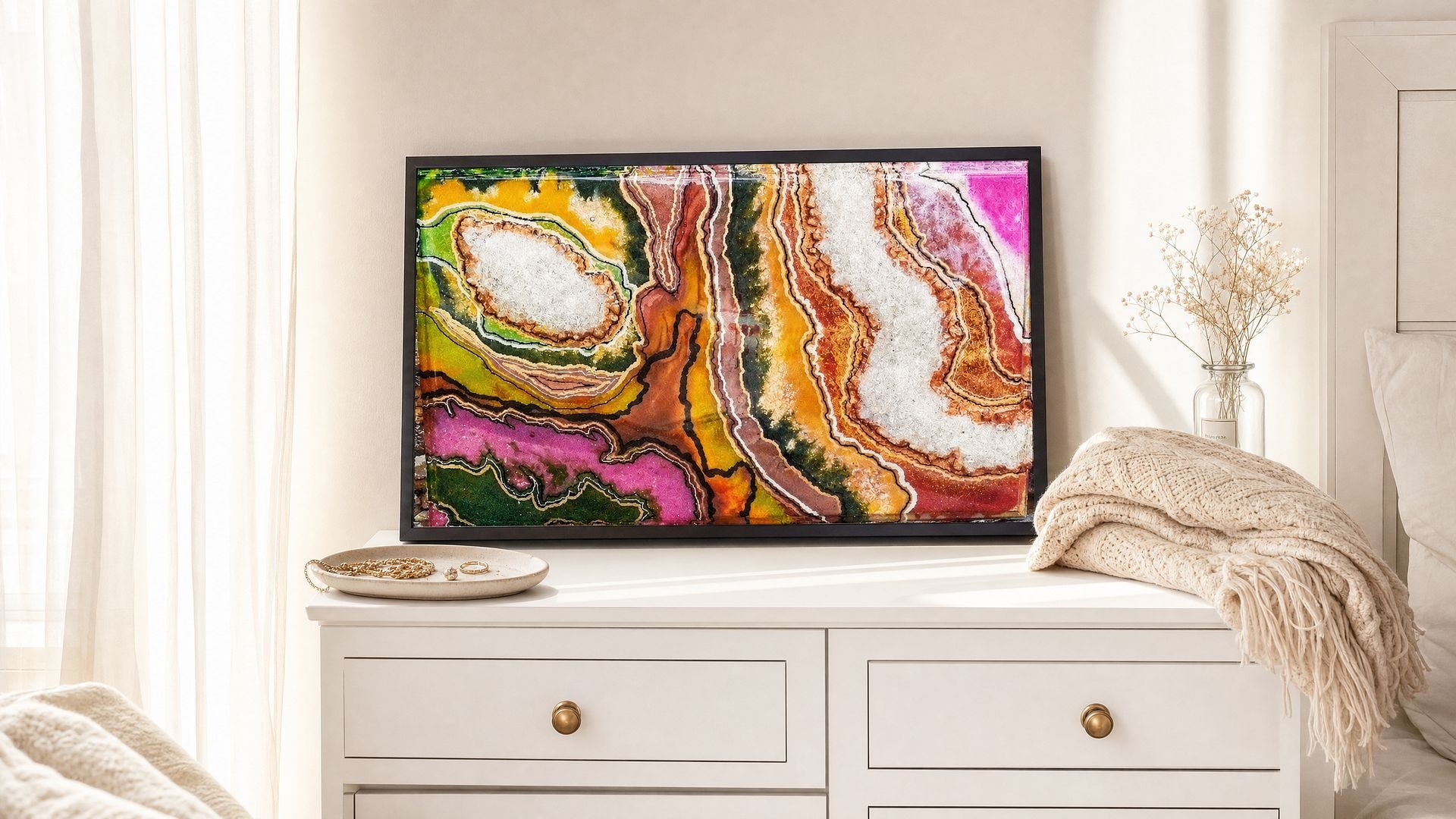 Layers of Grace handmade geode art