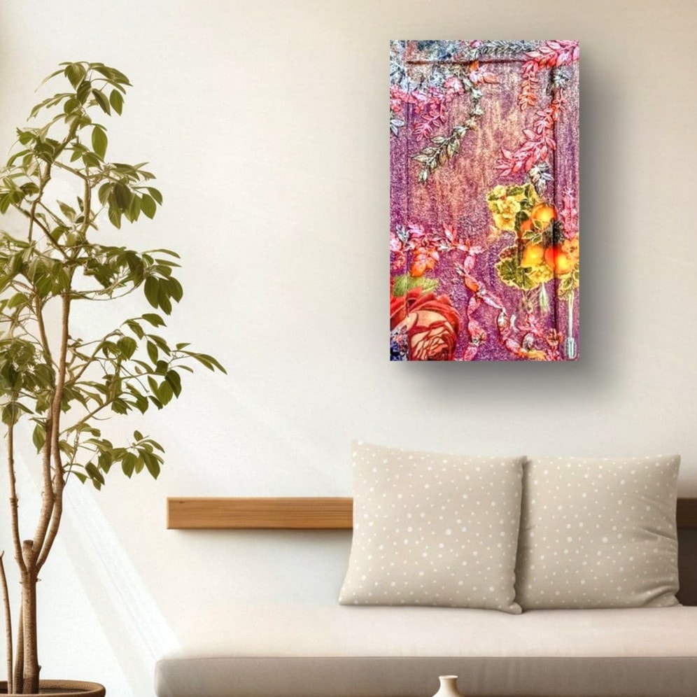 Harvest Grace original mixed-media artwork