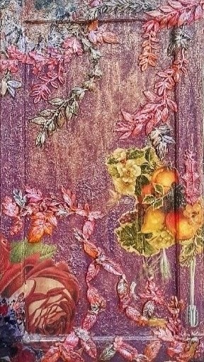 Harvest Grace original mixed-media artwork, view 4