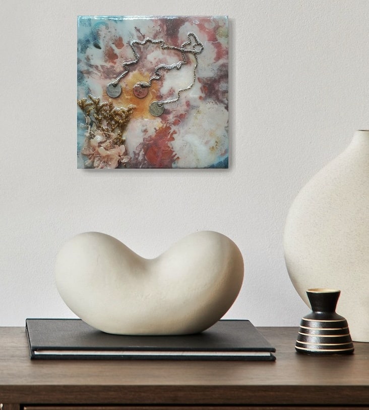 Jewels of Grace handmade resin artwork