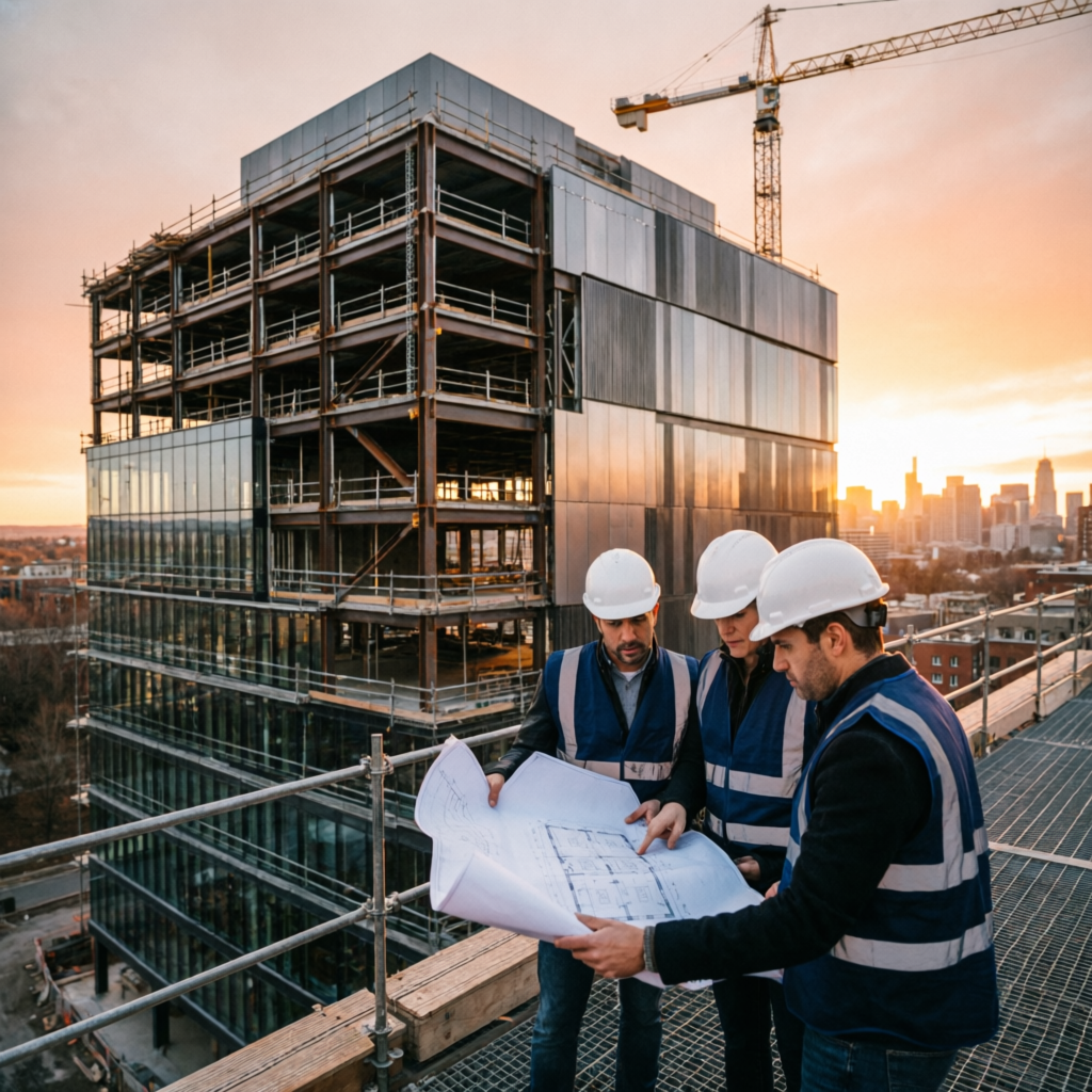 Construction and engineering work