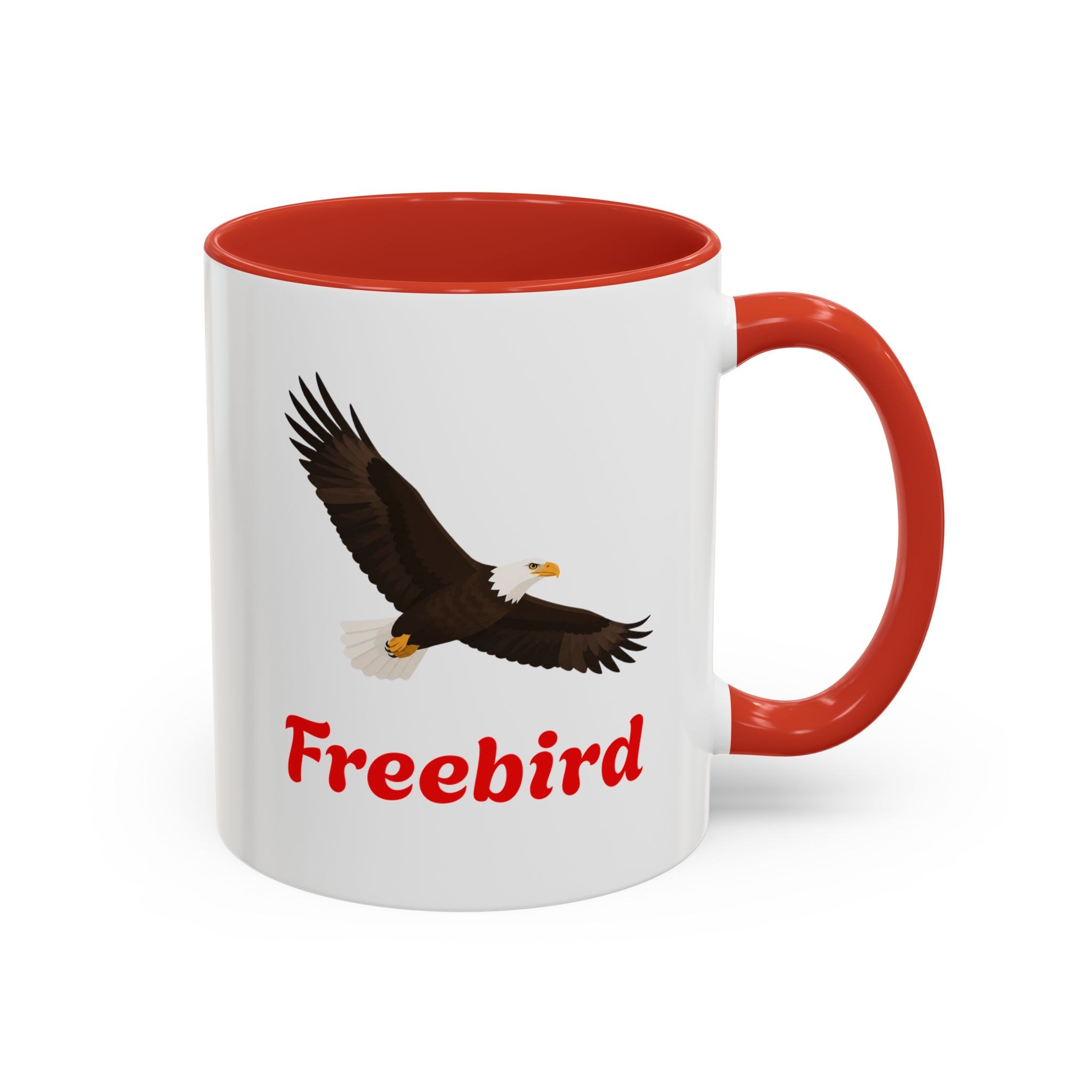 Freebird Eagle Accent Coffee Mug