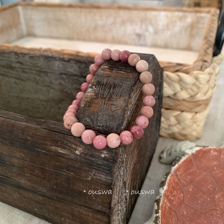 Natural Stone Beaded Bracelet