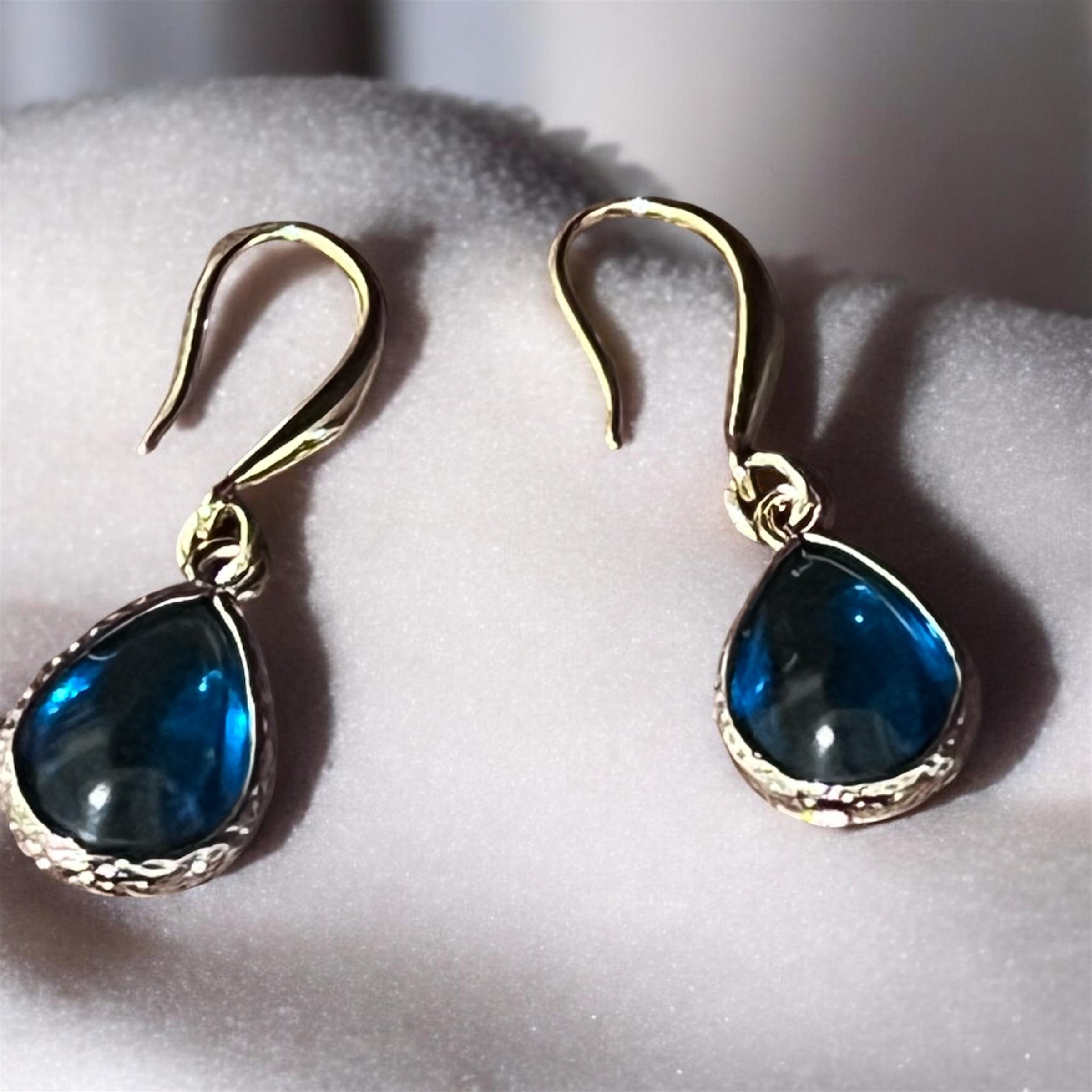 Gold earrings from A Gift From Ethan