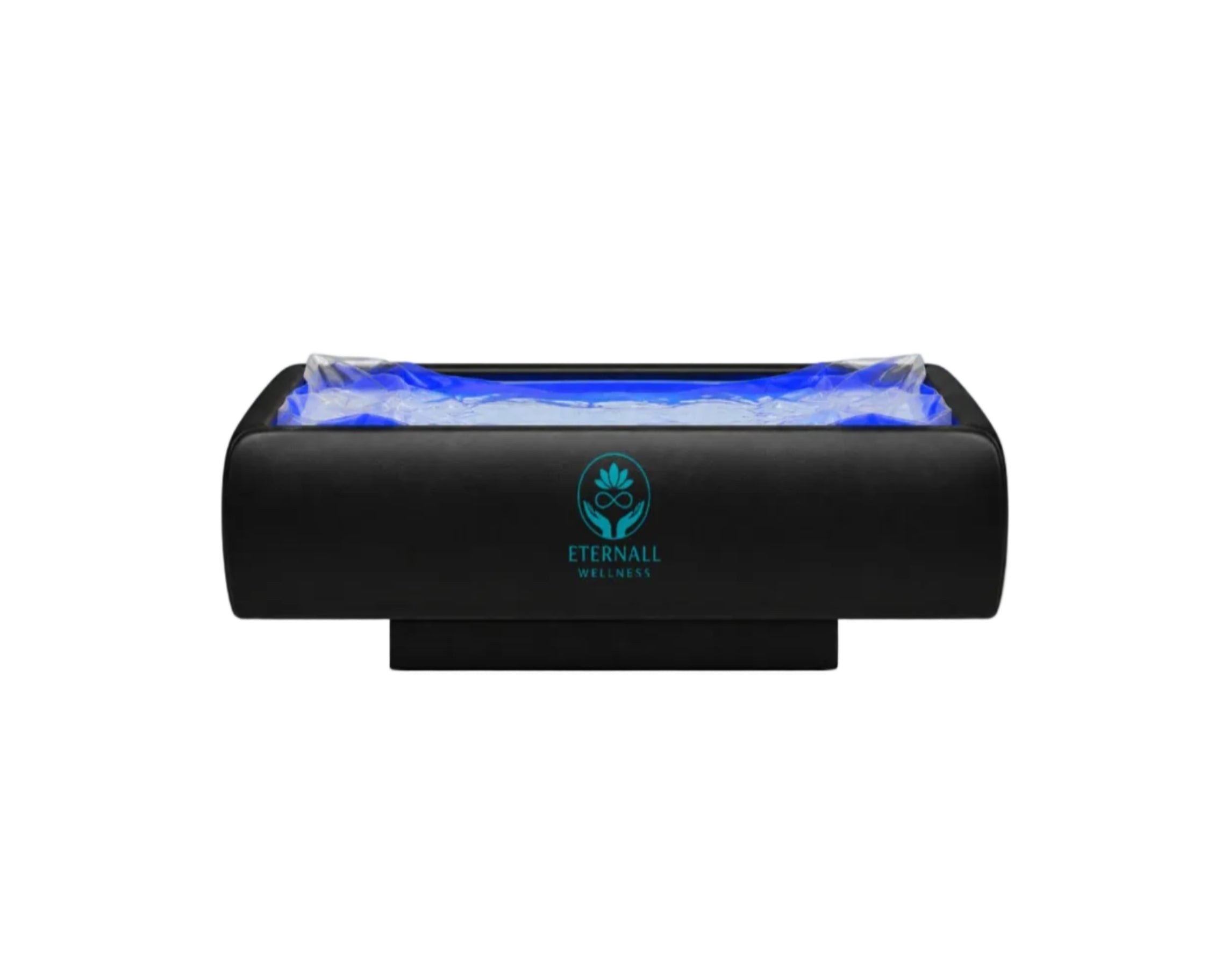 Dry cold recovery bed for a commercial wellness service