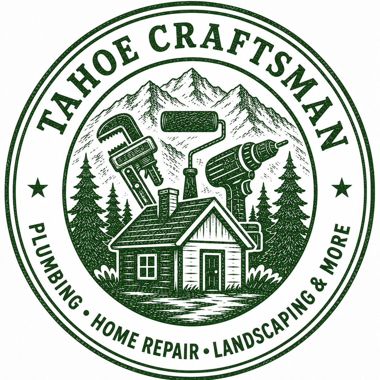Custom Tahoe Craftsman logo artwork