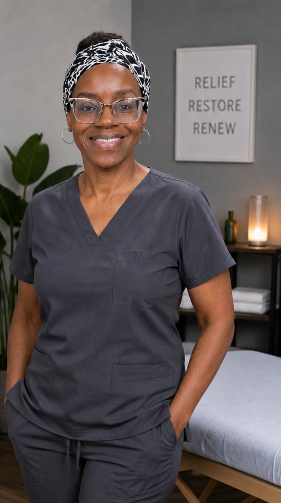 Therapeutic bodywork in a calm private treatment setting