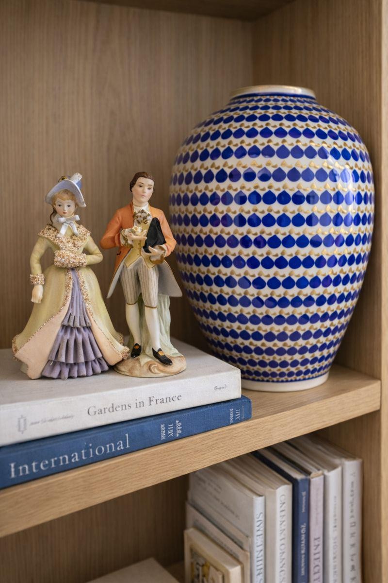 Lefton China Figurines – Victorian Couple KW457 – Hand Painted Porcelain, Made in Japan, view 6