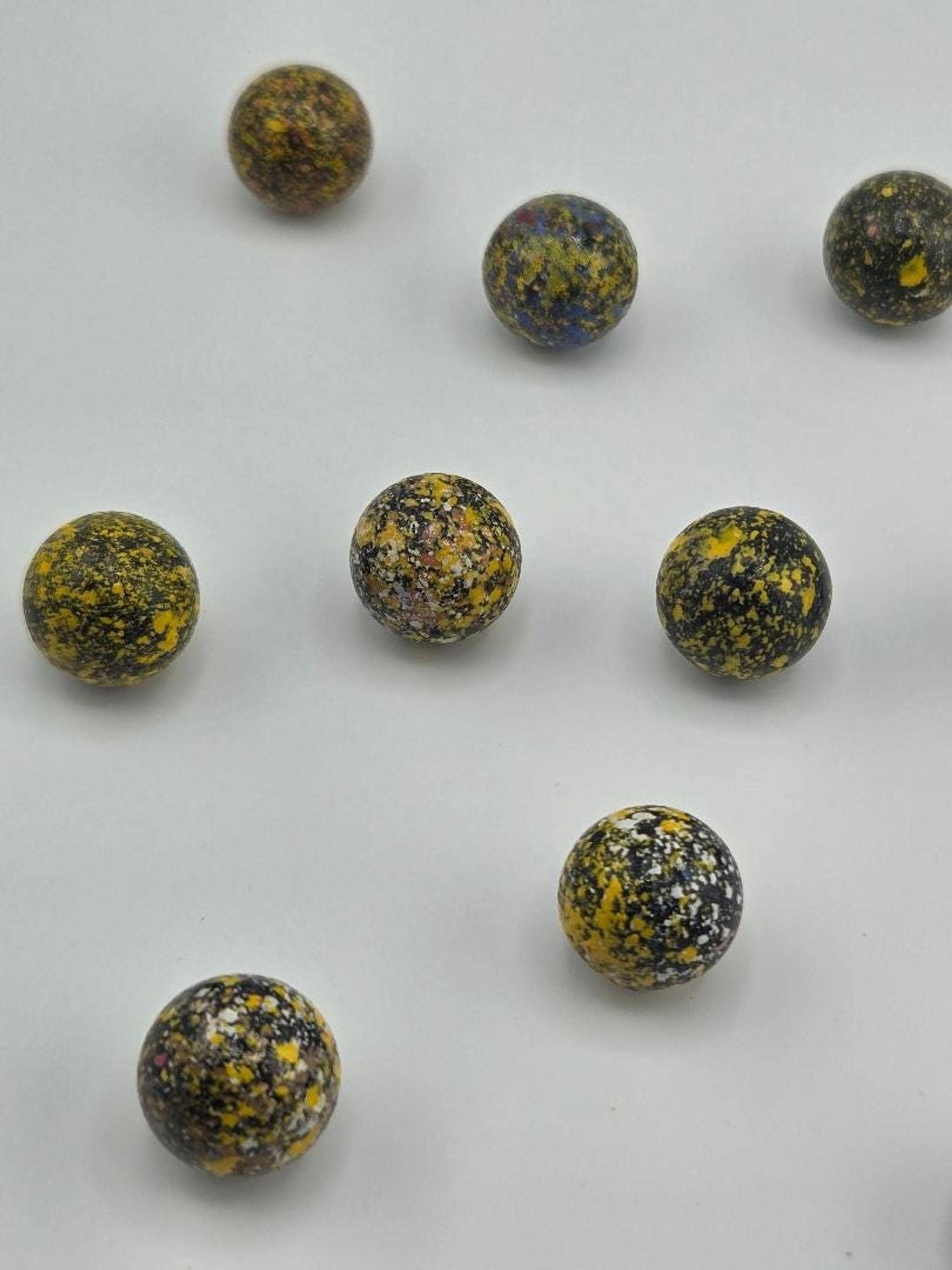 Galaxy Marbles Set, Cosmic Glass with Speckled Design, view 3