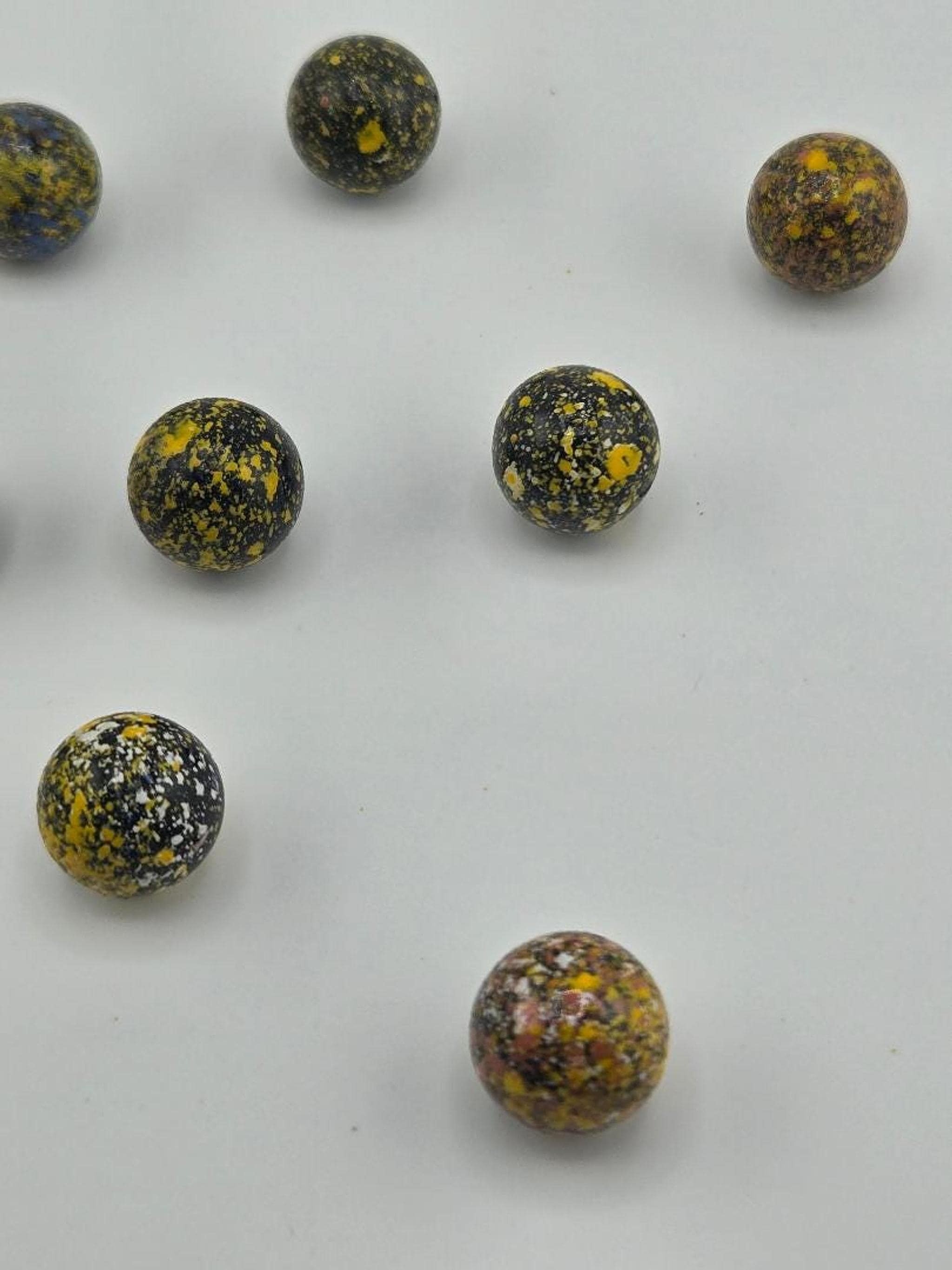 Galaxy Marbles Set, Cosmic Glass with Speckled Design, view 5