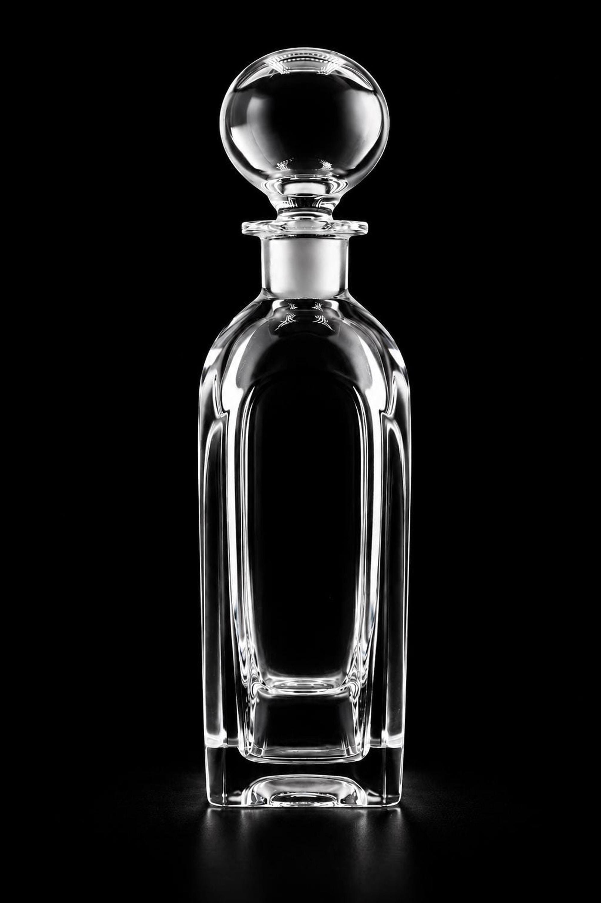 Orrefors Decanter 2495-111, Vintage Swedish Crystal Barware, Elegant Design for Home Decor, view 1