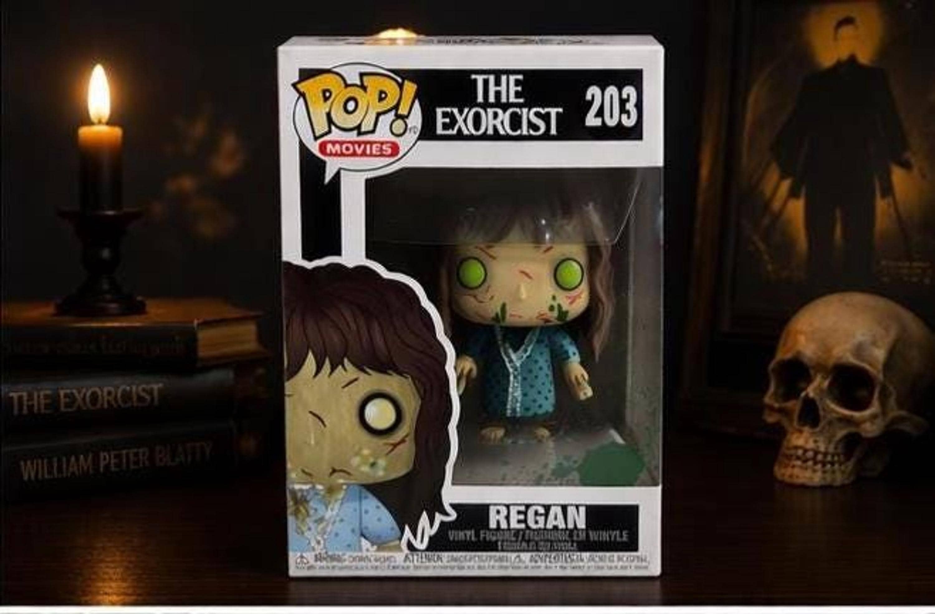 Funko Pop Horror Regan #203 from The Exorcist | Vinyl Collectible Figure, view 5