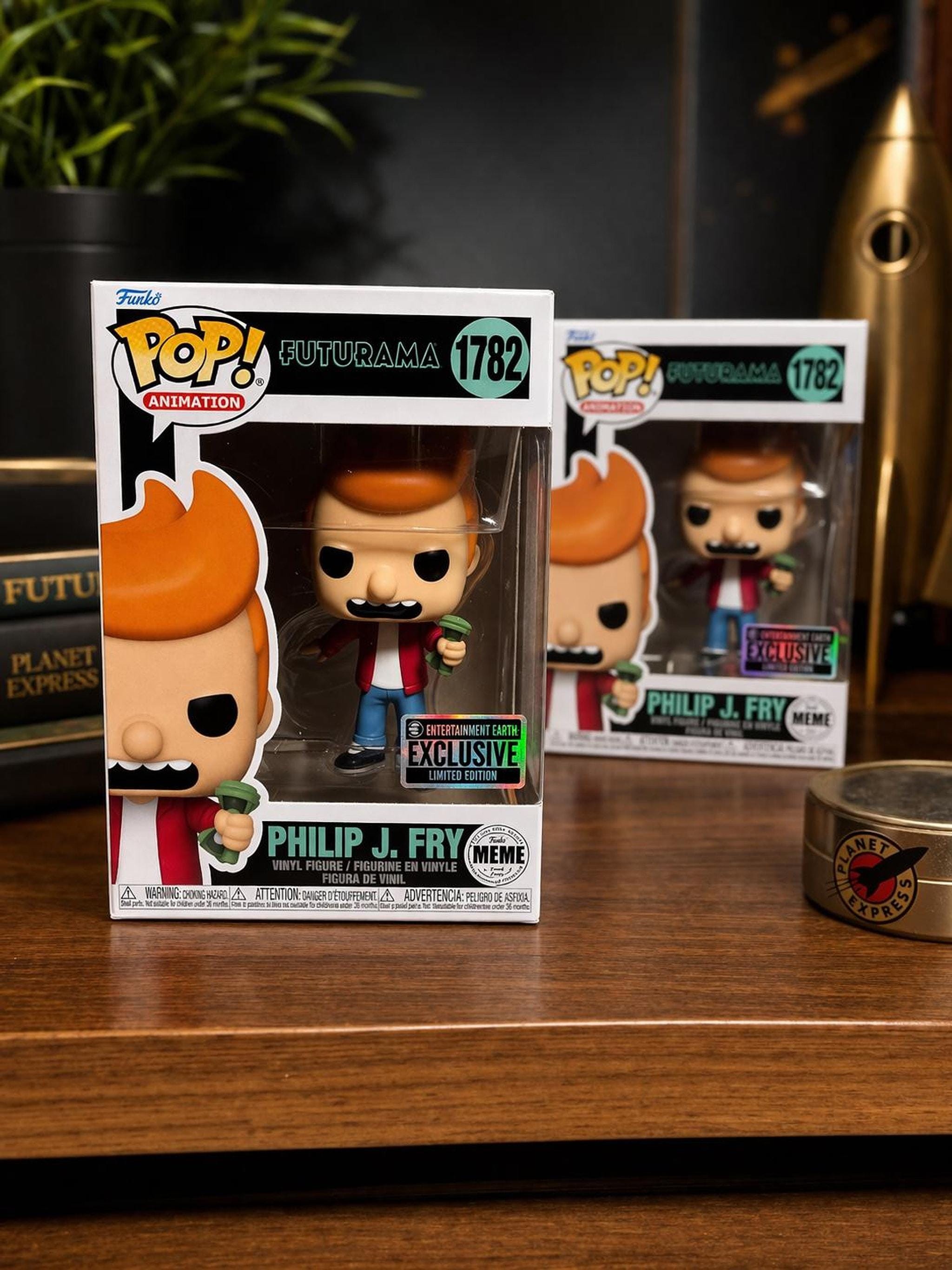 Futurama Funko Pop 1782 Philip J. Fry, Limited Edition Meme Figure