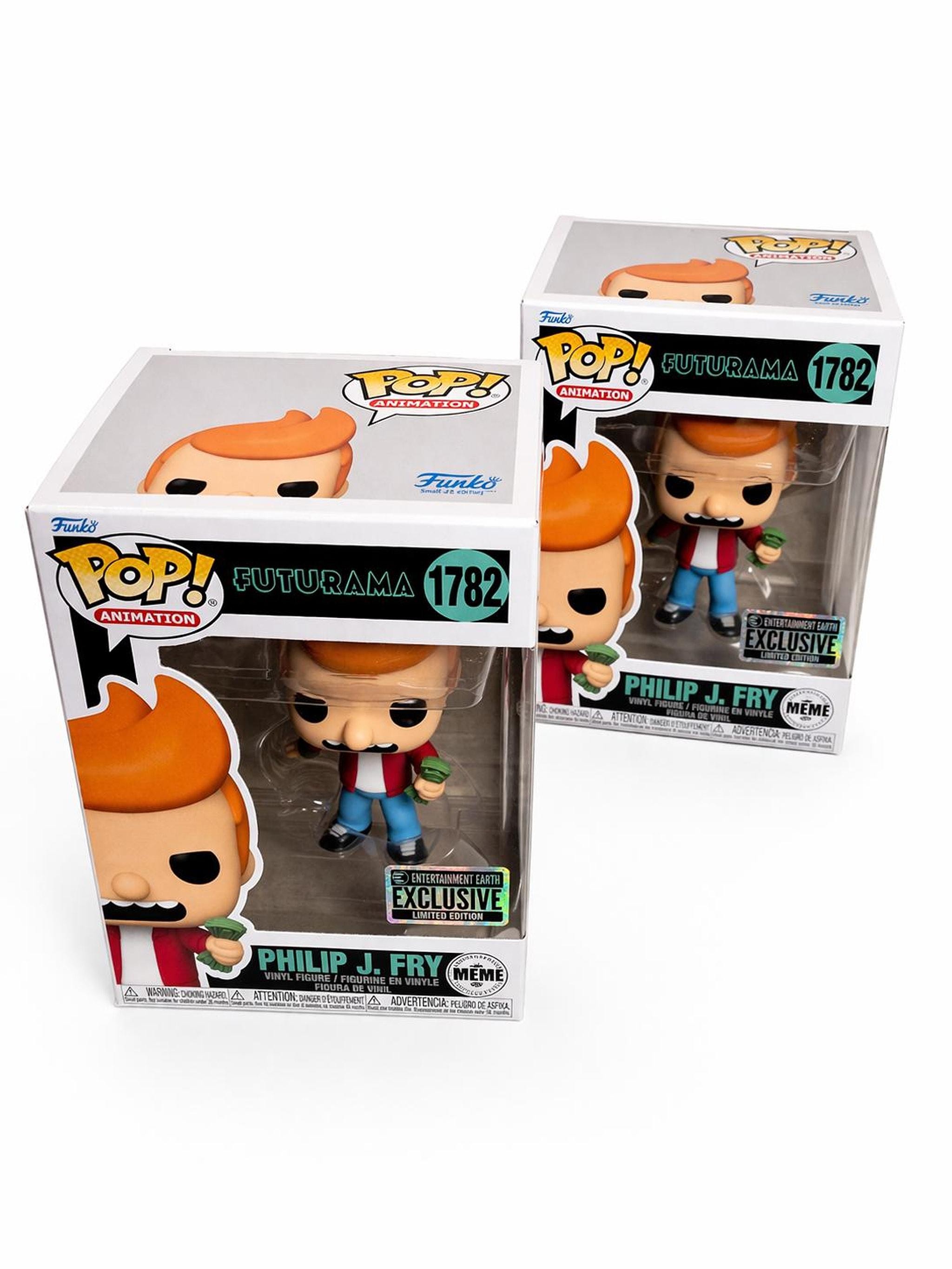 Futurama Funko Pop 1782 Philip J. Fry, Limited Edition Meme Figure, view 4