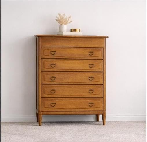 SOLD******Heywood Wakefield Bedroom Set Wheat Finish, view 2