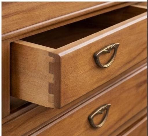 SOLD******Heywood Wakefield Bedroom Set Wheat Finish, view 5
