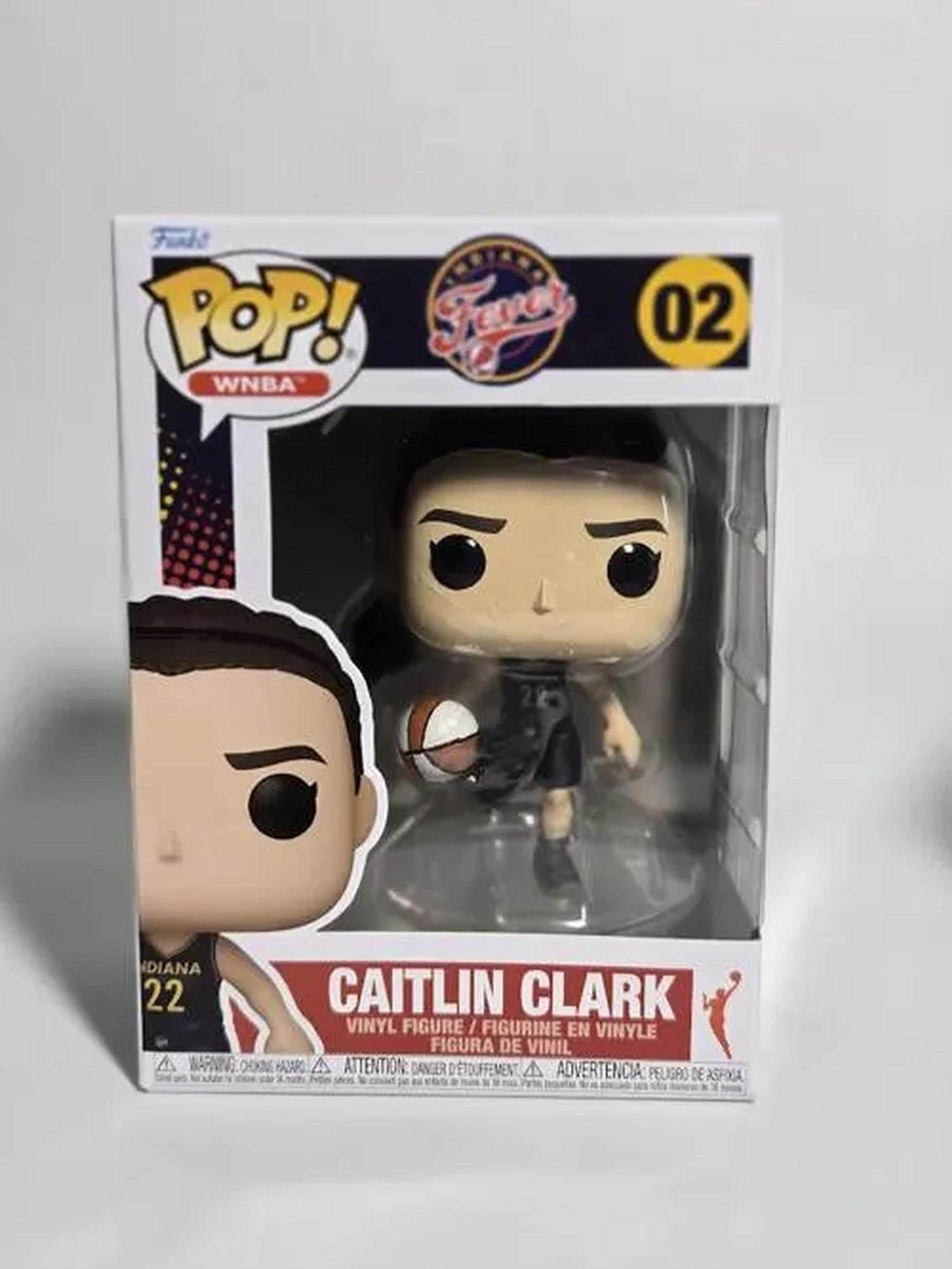Caitlin Clark Funko Pop WNBA Figure #02 in Indiana Fever Uniform