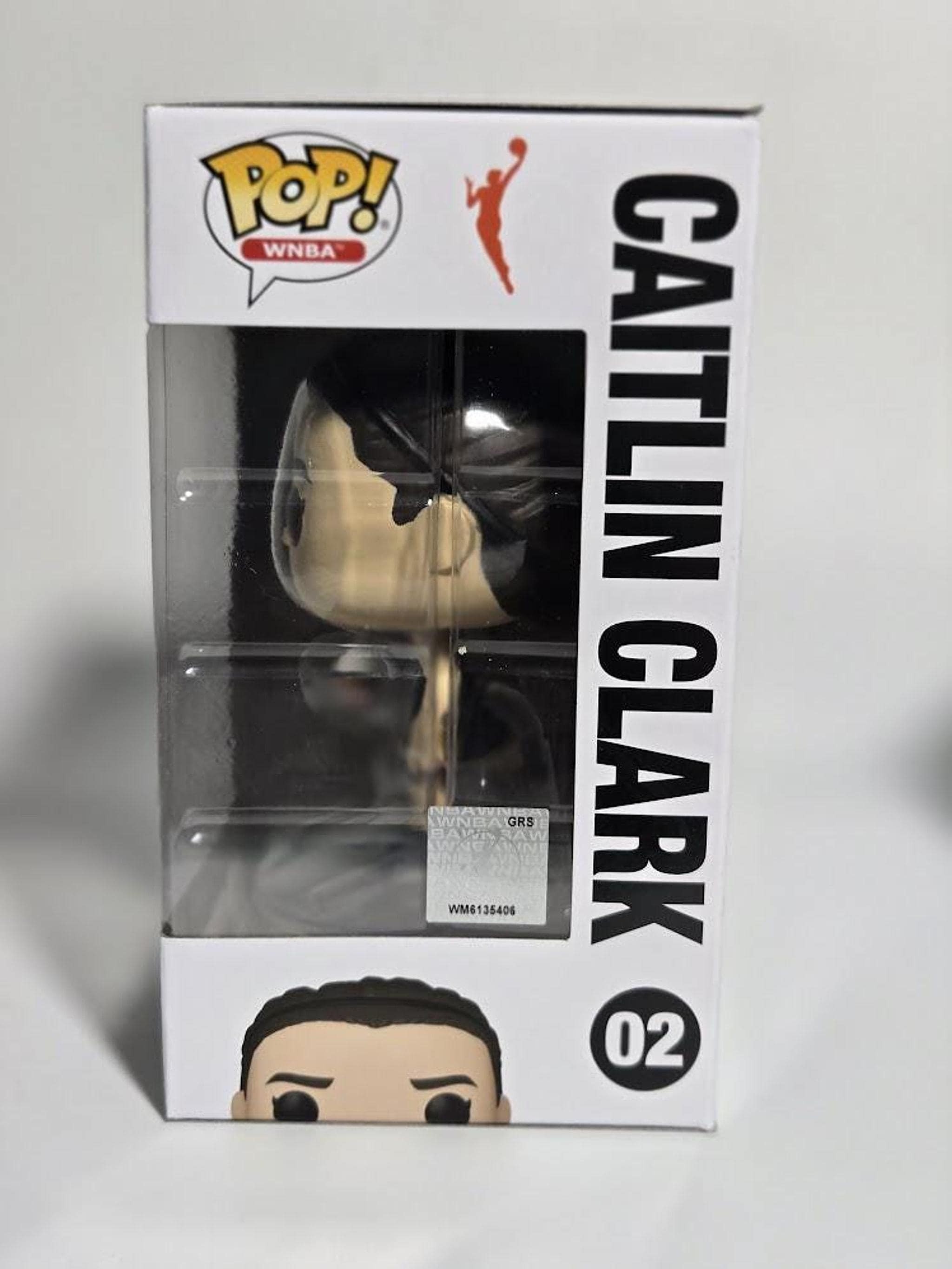 Caitlin Clark Funko Pop WNBA Figure #02 in Indiana Fever Uniform, view 7