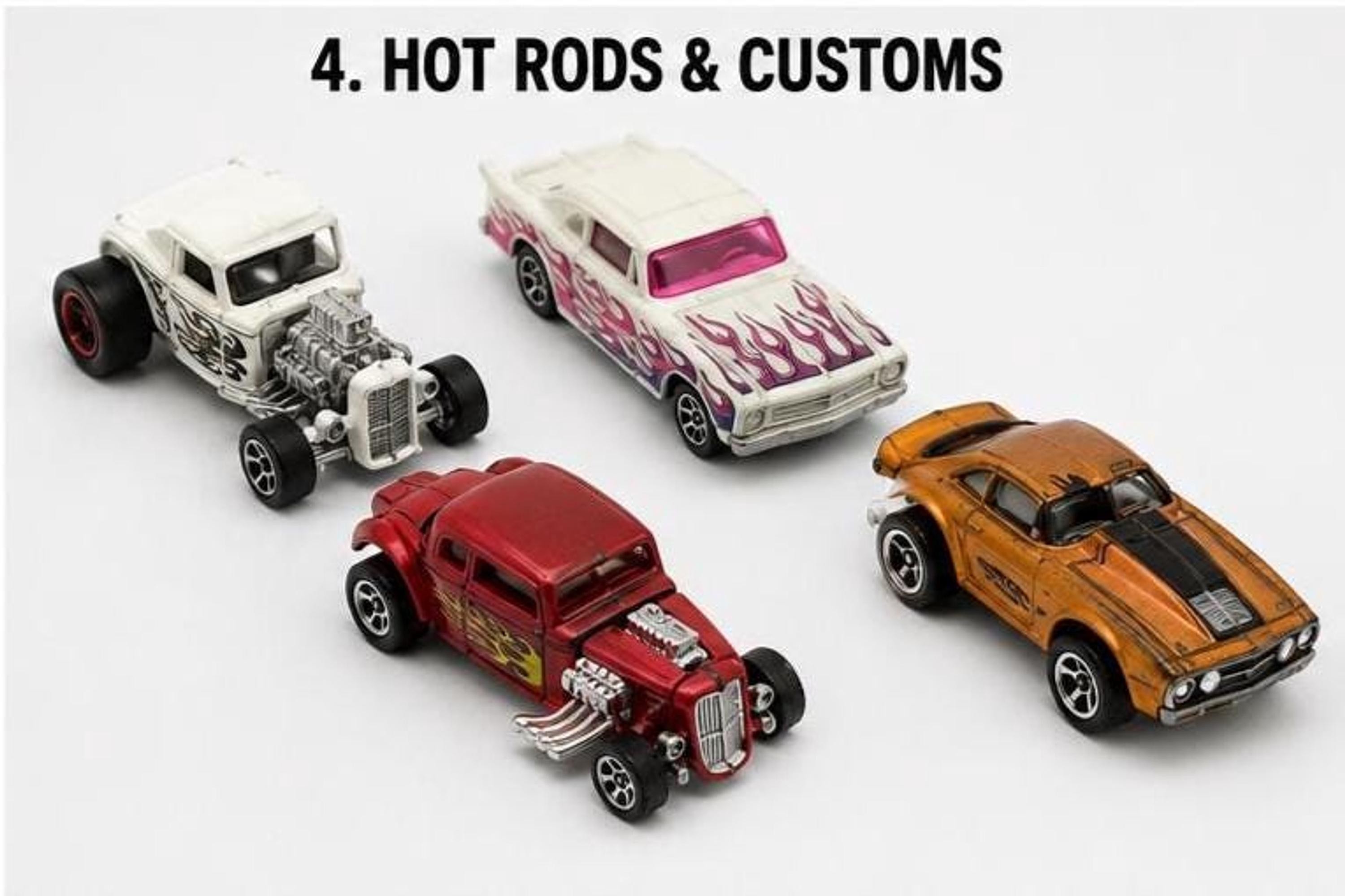 Vintage Diecast Car Lot, Mixed Toy Vehicles Collection with Hot Wheels & Matchbox, view 6